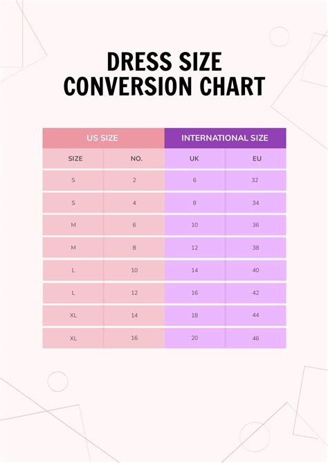 patra dress size chart.